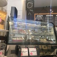 Counter at Simply Raw Bakery and Bistro in Vienna