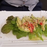 Avocado bread at Simply Raw Bakery and Bistro in Vienna