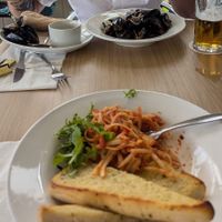 Pasta pomodoro at The Waterfront Inn in Shanklin