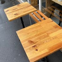 Terrace at Lawasi Coffeeshop in Paris