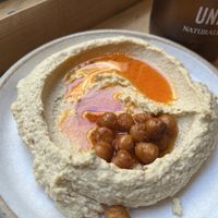 Hummus  at Zahter in London