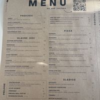 Food menu  at Pizzerija Minutka in Postojna