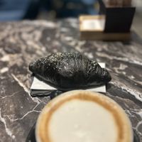 Black croissant   at Caffè del Teatro Niccolini in Florence