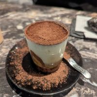 Marocchino with soy milk at Caffè del Teatro Niccolini in Florence