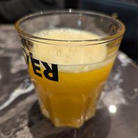 Freshly squeezed orange juice at Caffè del Teatro Niccolini in Florence