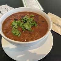 Chili sin Carne  at Lesecafe Anstandig essen in Erlangen