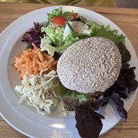 Klima-Burger  at Lesecafe Anstandig essen in Erlangen