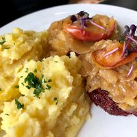 food (delish!) at Lesecafe Anstandig essen in Erlangen