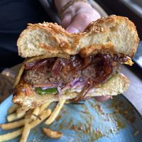 Beyond Meat Burgerr  at Pippin in Maidstone