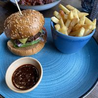 Beyond Meat Burgerr  at Pippin in Maidstone