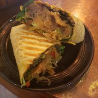Grilled Tempeh Wrap at Pangea in Ashland