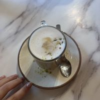 Pistachio latte was 10/10  at Oad Street Food & Crafts in Sittingbourne