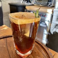 Maryberry espresso tonic   at Exquisite Creatures Coffee in Portland