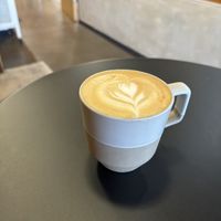 Popcorn latte- kettle corn   at Exquisite Creatures Coffee in Portland