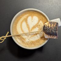 Torched Marshmallow Latte at Exquisite Creatures Coffee in Portland