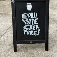   at Exquisite Creatures Coffee in Portland