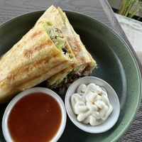 Wrap   at Anandinii Organic Garden & Kitchen in Sidemen
