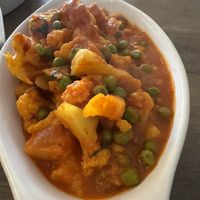 Aloo gobi mutter  at Serene Cuisine of India in Denver