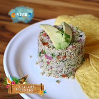 Orden ceviche cuscús   at Vfish in Morelia