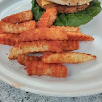 Hamburguesa at Vfish in Morelia