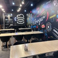 ANU  at Broger Burger - ANU in Canberra