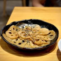 Lotus Kinpira  at Moto Ramen in Culver City