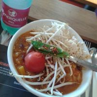 African Peanut Pot with Rice @MyIndigo in Salzburg. at my indigo in Salzburg