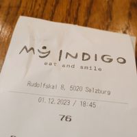  at my indigo in Salzburg