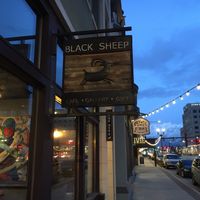 Store from the street at Black Sheep Cafe in Provo