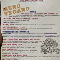 Paella with tofu  at Hecho En Mexico in Mornington