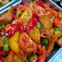 Sweet and Sour Pork ~ 17/8/22 at Xie Bi An Vegetarian 谢必安素食 in East Singapore