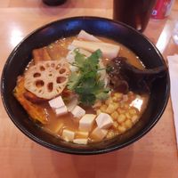 Vegan bowl at Ramen Taka Notsume in Calgary