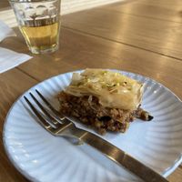 Baklava and complimentary hot mint tea   at KAZRO DELI KAMAKURA in Kamakura