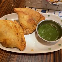 Samosas at Vege Herb Saga in Tokyo