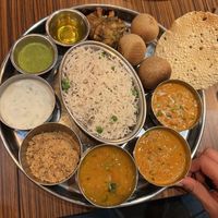 Thali   at Vege Herb Saga in Tokyo