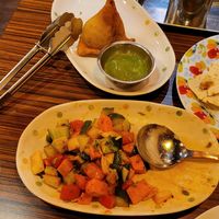 Cucumber salad (one of the better things we got) at Vege Herb Saga in Tokyo