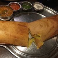 (Paper) masala dosa at Vege Herb Saga in Tokyo