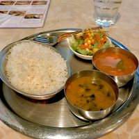 lunch set menu at Vege Herb Saga in Tokyo