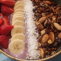 Acai bowl at WASBAR in Antwerpen