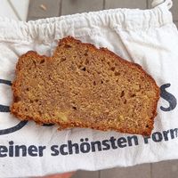 banana bread 1,20€ at fairTEiLBAR in Muenster