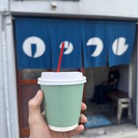 Iced oat latte  at BILL & BEN Hamaguchi in Nagasaki