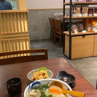 Miso udon, popcorn tofu. at Hoshina 穗科 - Songshan District in Taipei
