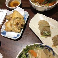 We got the combo, which comes with 2 apps, two mains and two desserts  at Hoshina 穗科 - Songshan District in Taipei