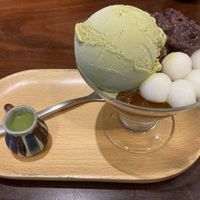 Uji matcha anmitsu at Hoshina 穗科 - Songshan District in Taipei