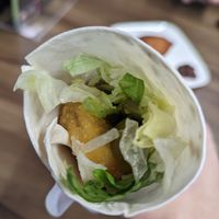 Nugget wrap at Oses Cig Köfte - Praterstern in Vienna