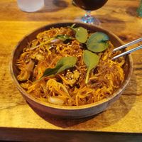 Japchae at SSAM Korean Food Bar in Copenhagen