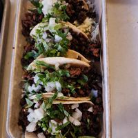 Impossible Tacos at Mas Taco Bar in Sacramento