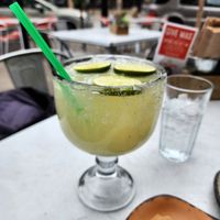 Giant Mas Margarita at Mas Taco Bar in Sacramento