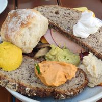 Various things on Sunday brunch at Virtshaus in Ulm