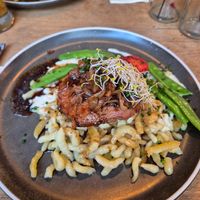 Zwiebelrostbraten at Virtshaus in Ulm